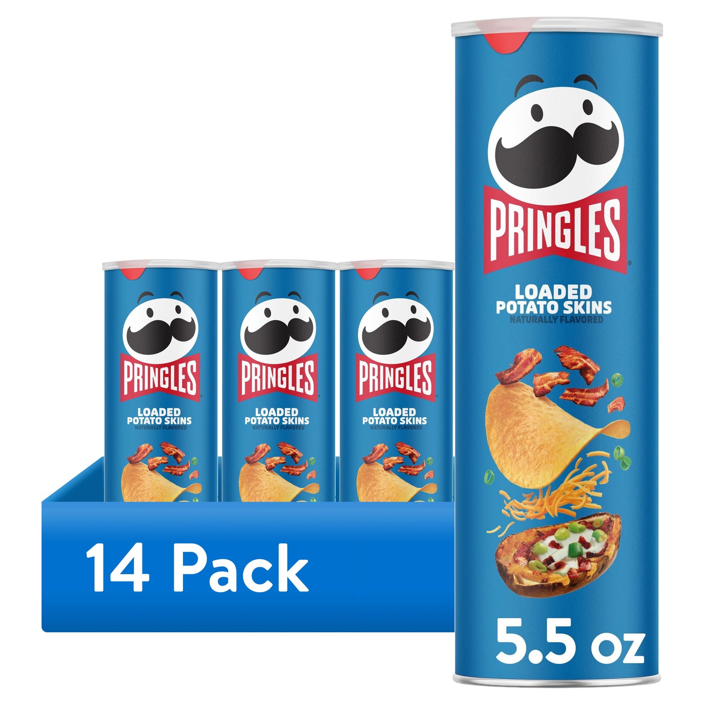 Pringles Loaded Potato Skins, 5.5 Oz