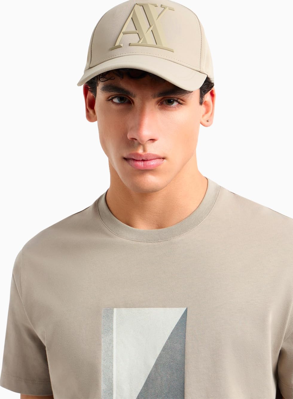 Armani Exchange Gorra con logotipo 3D para hombre