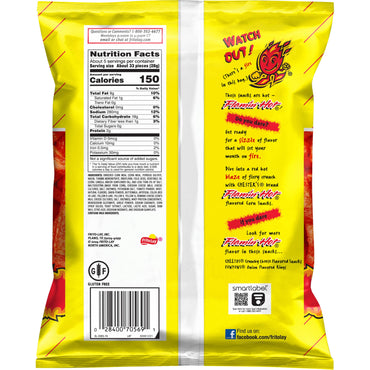 Chester's Fries Flamin' Snacks de Maíz con Sabor Caliente