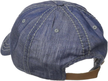 True Religion Gorra de béisbol de herradura envejecida para hombre