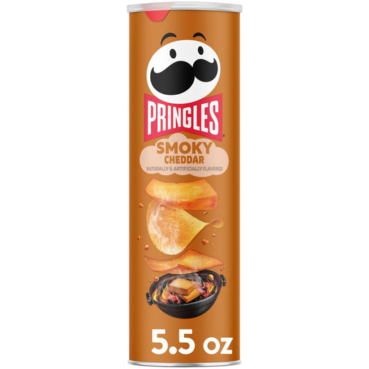 Pringles Smoky Cheddar 5.5 Oz