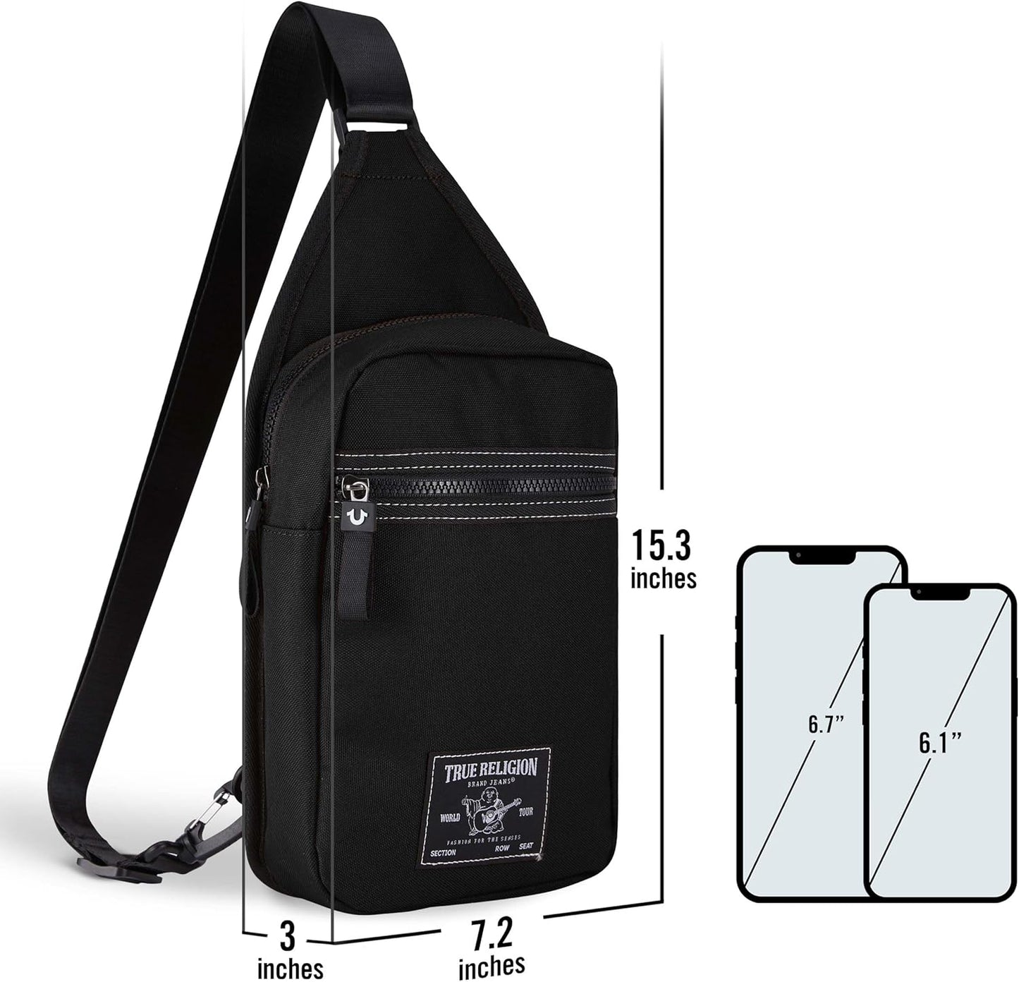 True Religion: Bolso para hombre