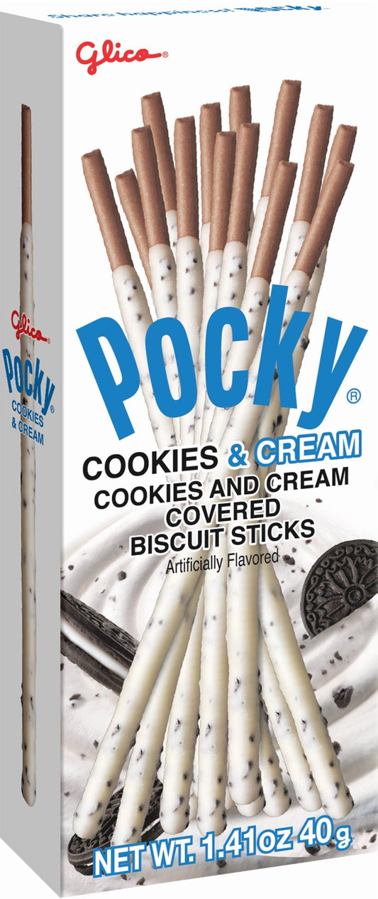 Pocky Palitos de Galleta, Galletas y Crema, 1.41 Oz