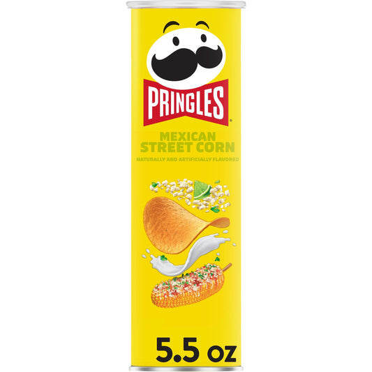 Pringles sabor Elote de Maíz Callejero Mexicano, de 5.5 oz