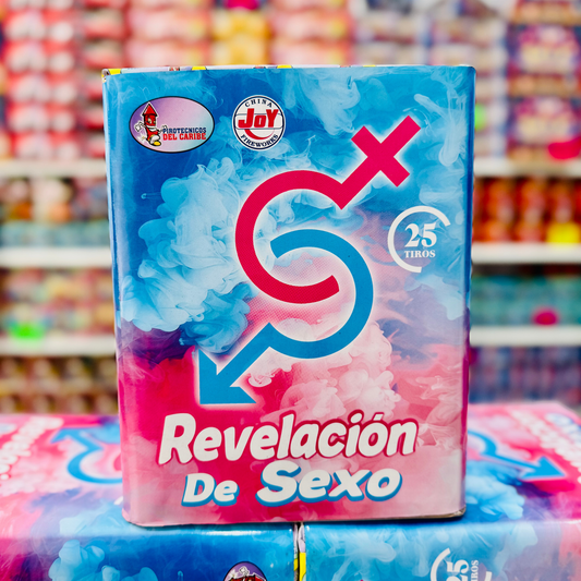 Torta Revelación de Sexo – 25 Tiros