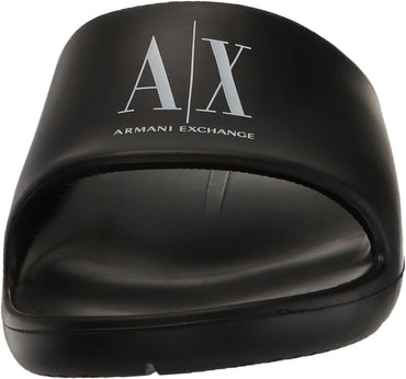 Armani Exchange Sandalias con logo para hombre