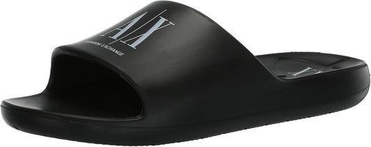 Armani Exchange Sandalias con logo para hombre