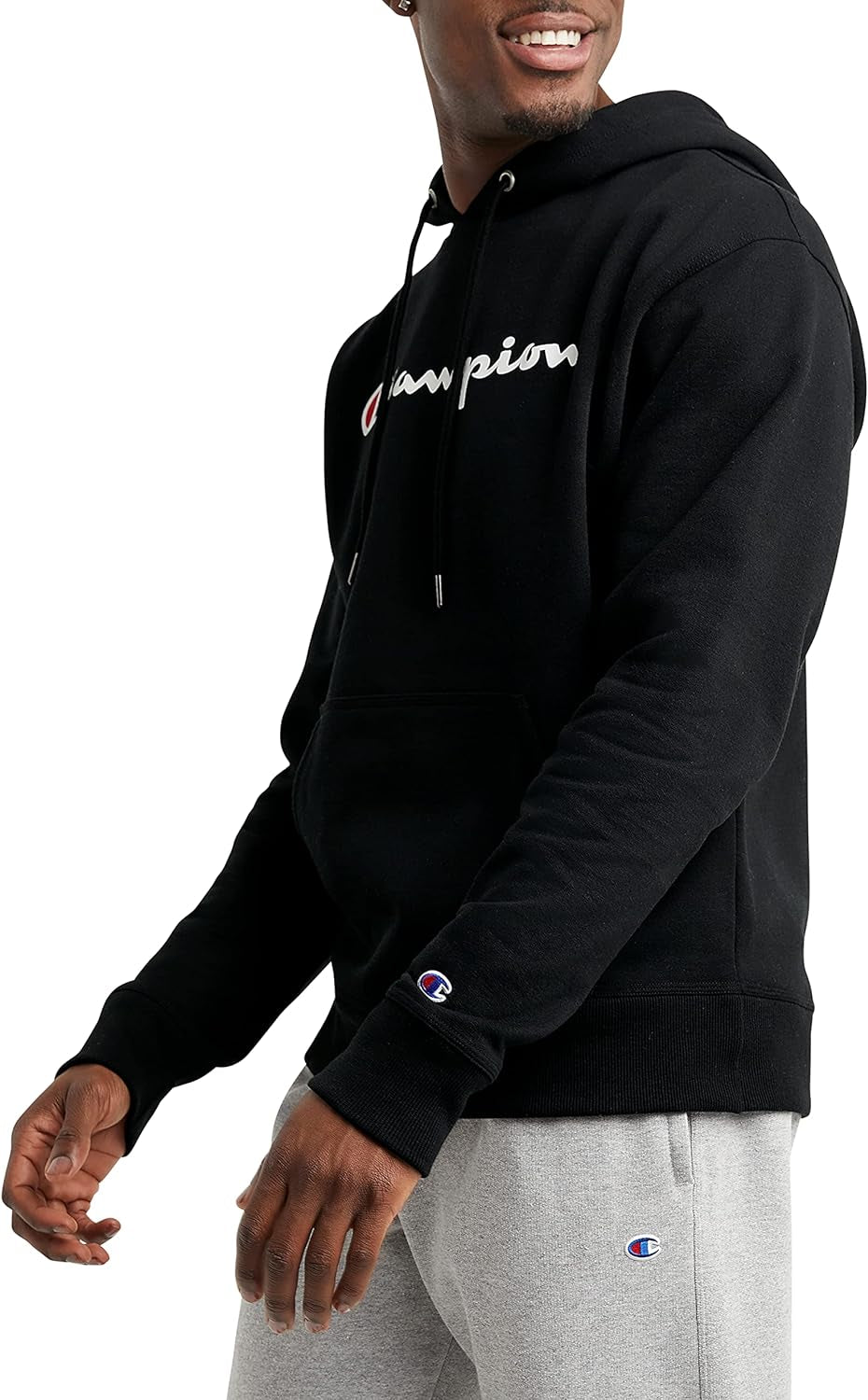 Men'S Fleece Script Logo Hoodie (Reg. or Big & Tall)