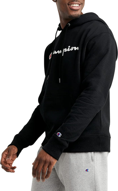 Men'S Fleece Script Logo Hoodie (Reg. or Big & Tall)
