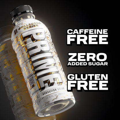 Prime Hydration Bebida Deportiva Serie Coleccionista, 16,9 fl oz, Botella