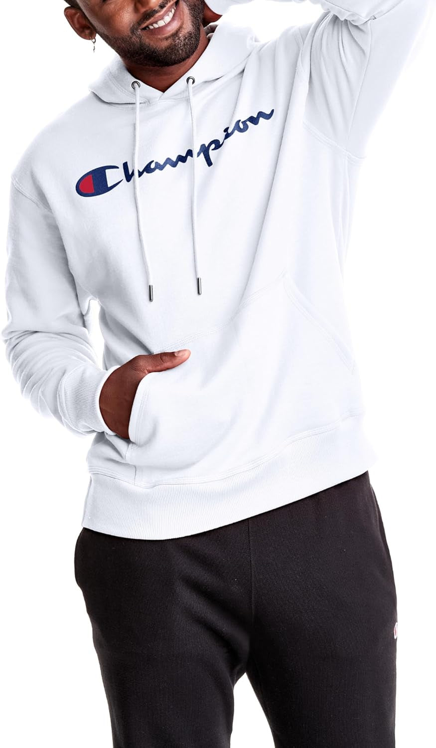 Men'S Fleece Script Logo Hoodie (Reg. or Big & Tall)