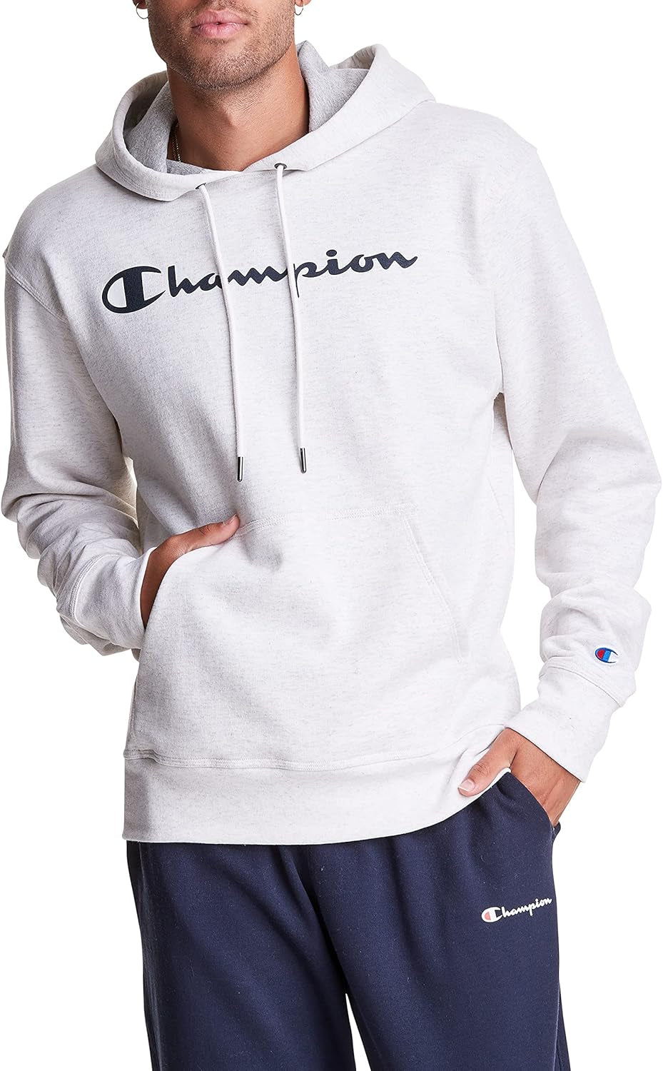 Men'S Fleece Script Logo Hoodie (Reg. or Big & Tall)
