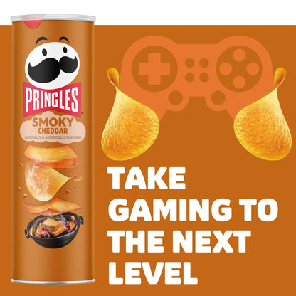 Pringles Smoky Cheddar  5.5 Oz 