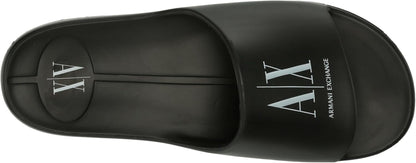 Armani Exchange Sandalias con logo para hombre