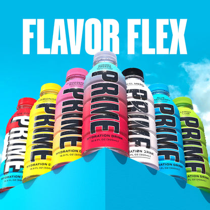 Prime Hydration Bebida Deportiva Fresa y Plátano, 16,9 fl oz, Botella