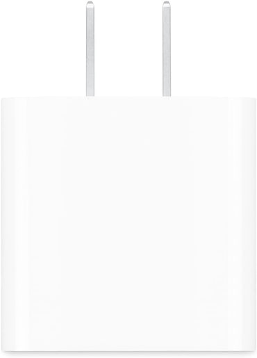 Apple Adaptador de corriente compacto USB-C de 20W: carga rápida y conveniente, cargador de pared tipo C