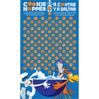 Cookie Crisp Cereal de Desayuno Sabor a Galleta con Chispas de Chocolate, Tamaño Familiar