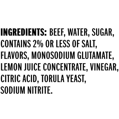 Jack Link's Flamin' Hot Cecina de Res Original con Sabor y Carnes Secas, Bolsa de 2.65 oz