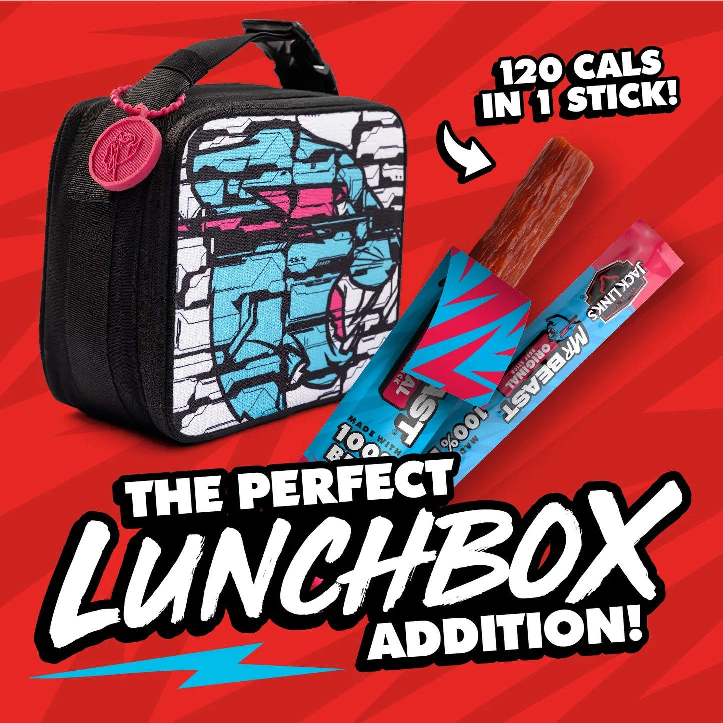 Jack Link’S X Mrbeast Original Beef Sticks, 9.2 Ounce, 10 Pack of .92 Ounce Meat Sticks