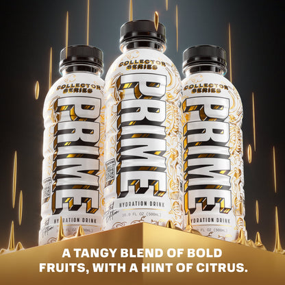 Prime Hydration Bebida Deportiva Serie Coleccionista, 16,9 fl oz, Botella