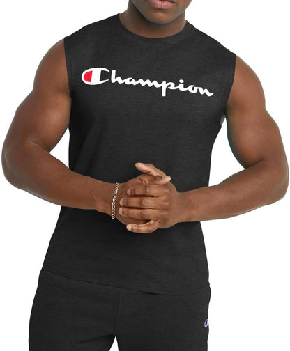 Champion Camiseta sin mangas para hombre, camiseta sin mangas para hombre