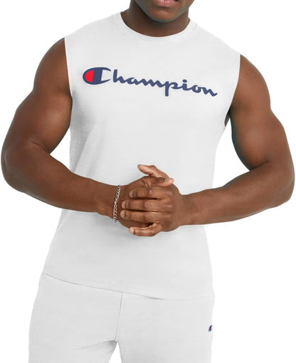 Champion Camiseta sin mangas para hombre, camiseta sin mangas para hombre