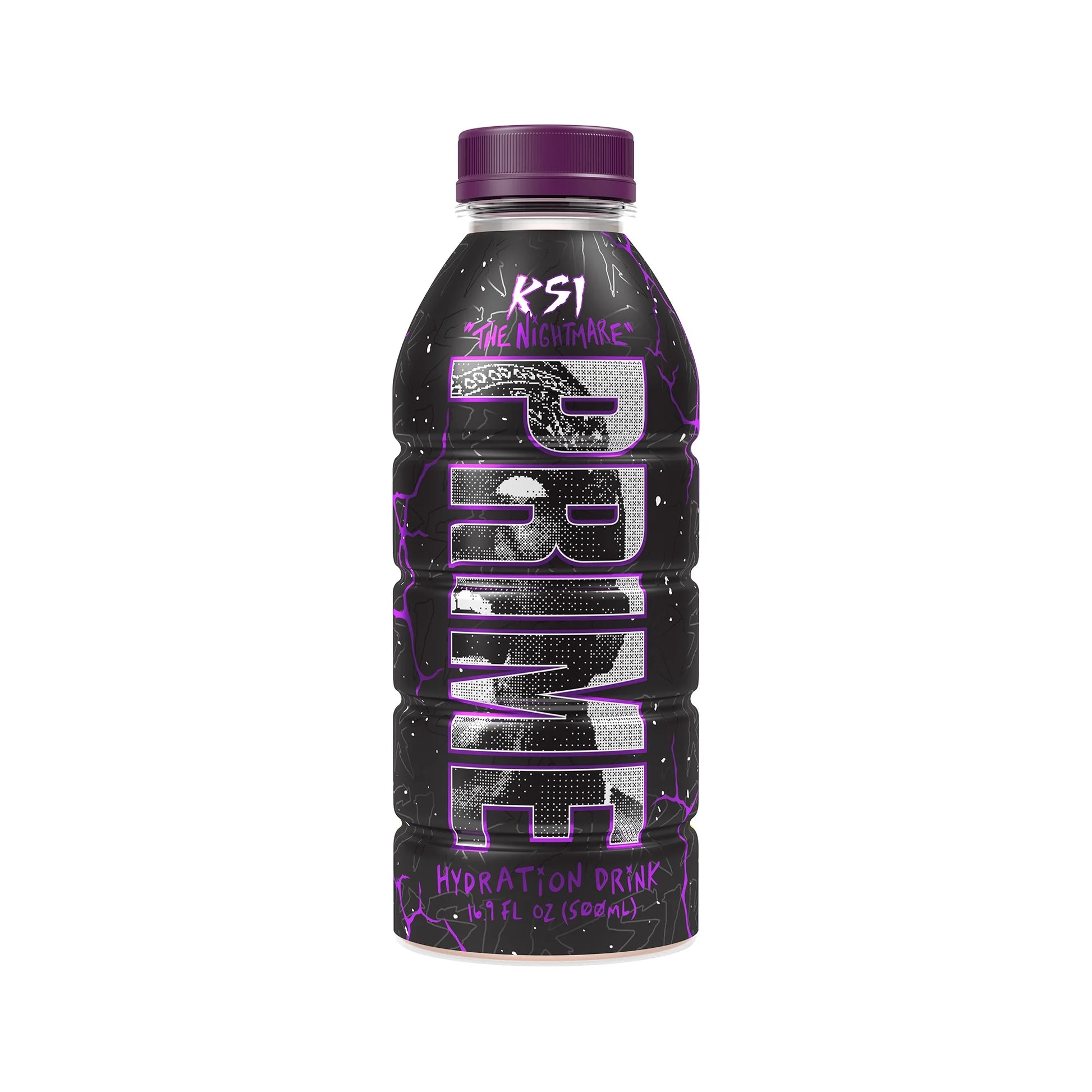 Prime Hydration Bebida Deportiva KSI la Pesadilla, 16,9 fl oz, Botella