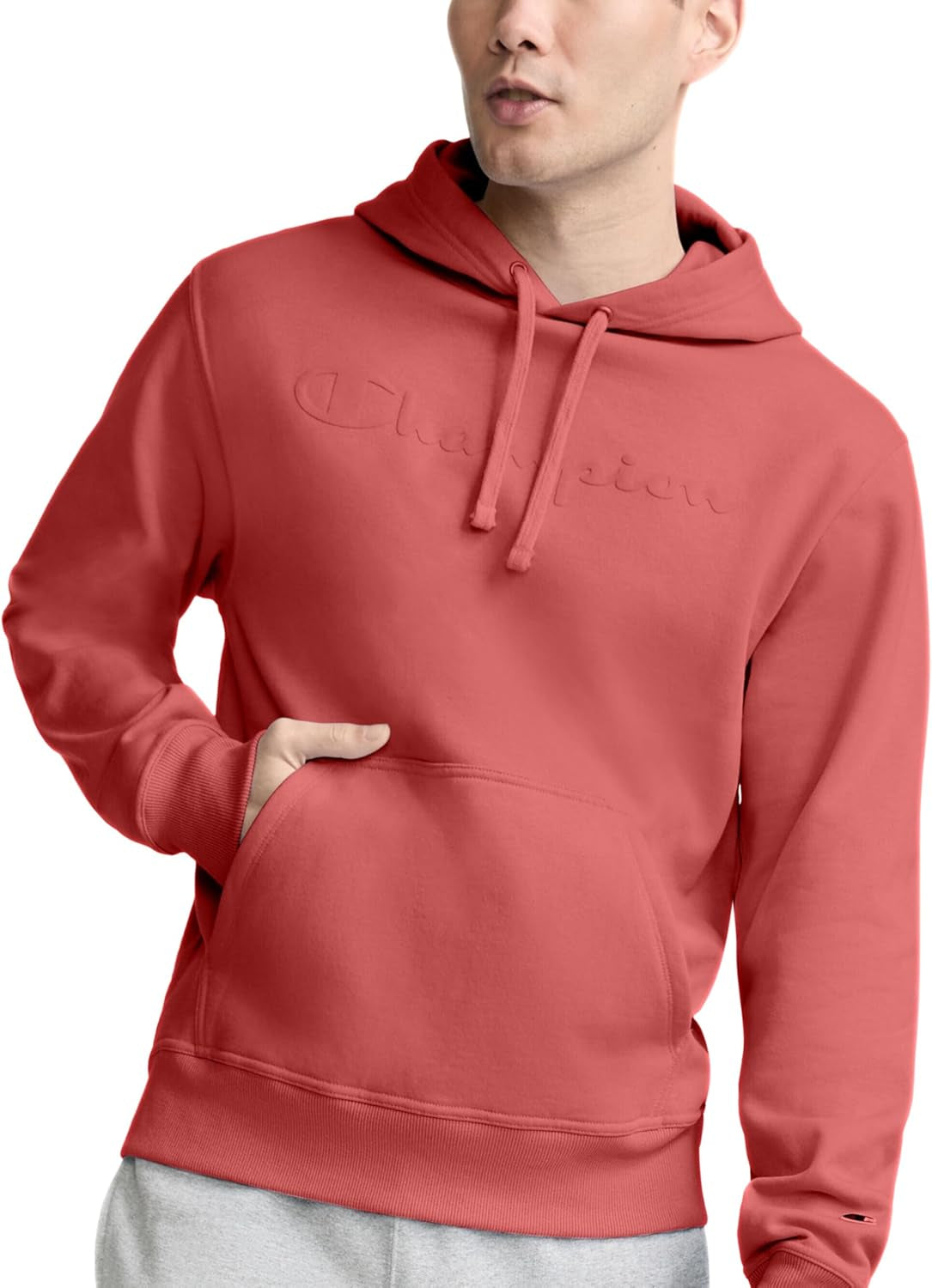 Men'S Fleece Script Logo Hoodie (Reg. or Big & Tall)