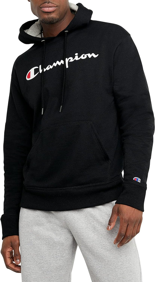 Men'S Fleece Script Logo Hoodie (Reg. or Big & Tall)