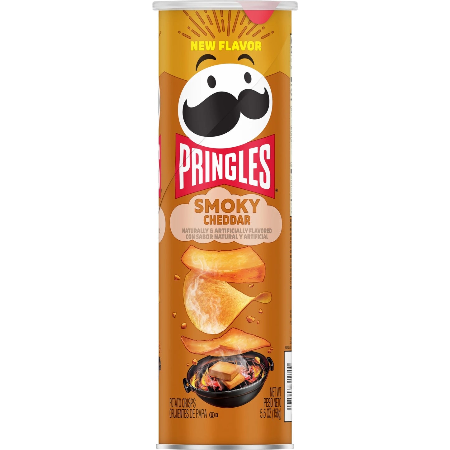 Pringles Smoky Cheddar  5.5 Oz 