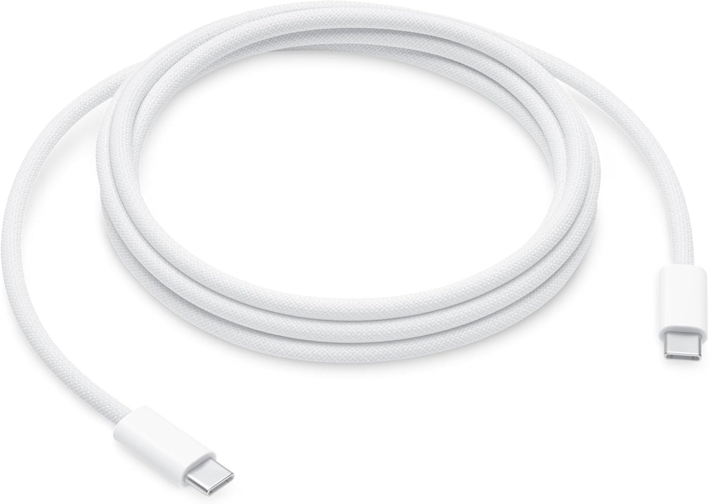 Apple Cable de carga tejido USB-C a USB-C de 240 W (6.6 ft): carga rápida y cómoda