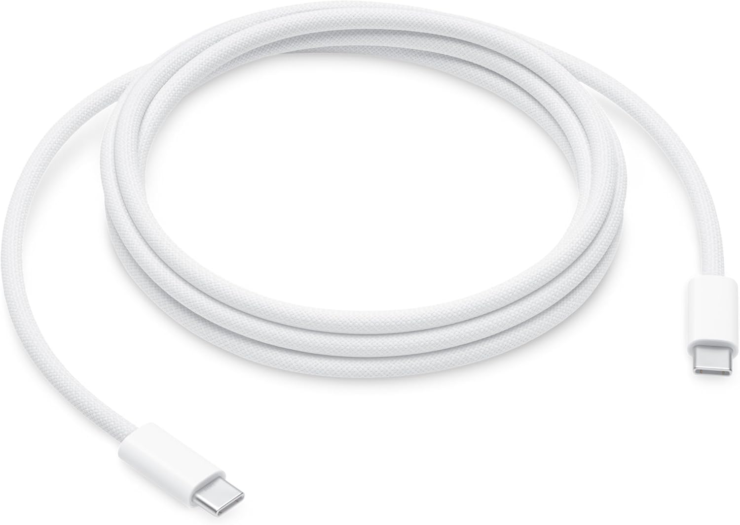 Apple Cable de carga tejido USB-C a USB-C de 240 W (6.6 ft): carga rápida y cómoda
