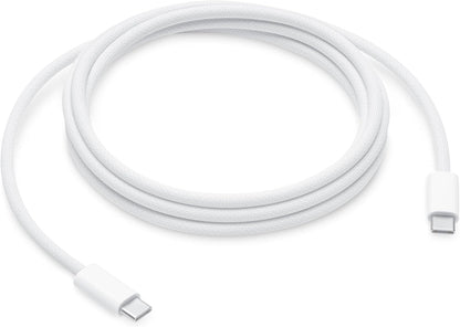Apple Cable de carga tejido USB-C a USB-C de 240 W (6.6 ft): carga rápida y cómoda
