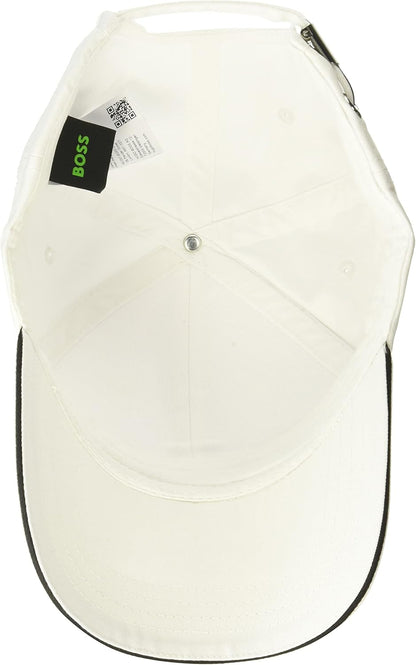 BOSS Gorra de sarga con logotipo atrevido para hombre