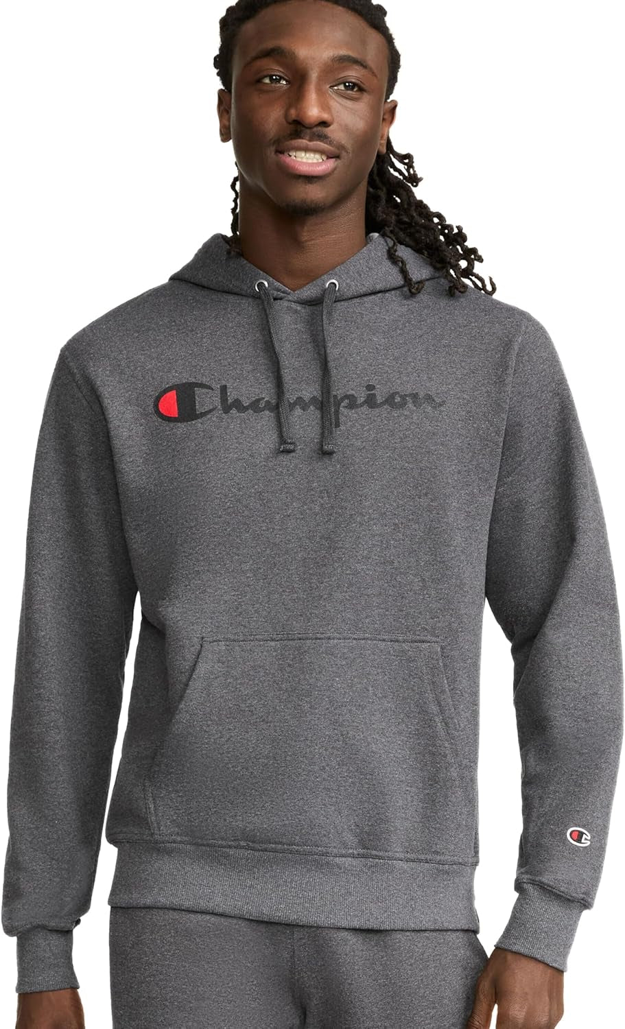 Men'S Fleece Script Logo Hoodie (Reg. or Big & Tall)