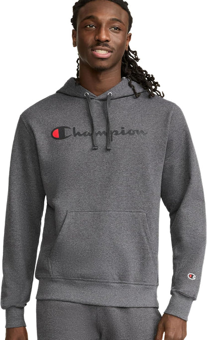 Men'S Fleece Script Logo Hoodie (Reg. or Big & Tall)