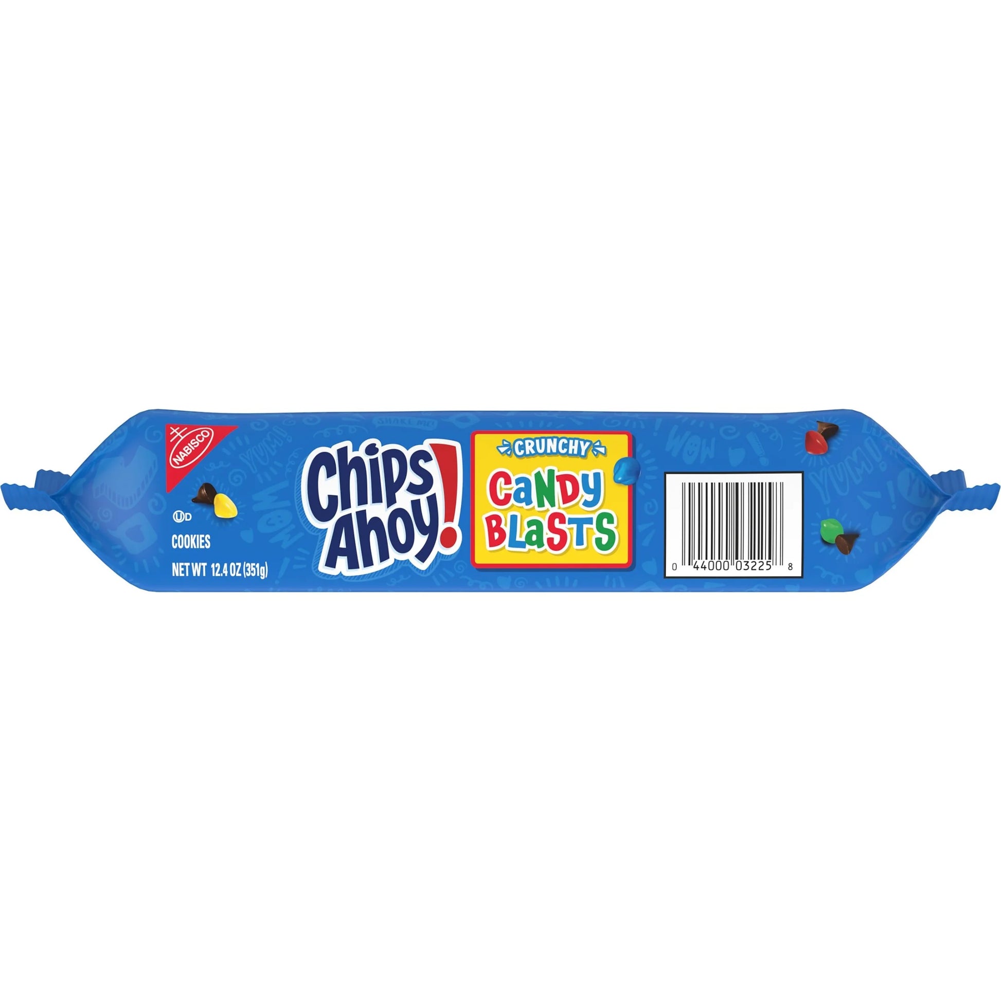 CHIPS AHOY! Galletas Crujientes con Chispas de Chocolate Candy Blasts Fudgy, 12.4 oz