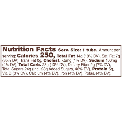 M&M's Caramelo de Chocolate con Leche y Mantequilla de Maní Minis - Megatubo de 1,74 oz (el Embalaje Puede Variar)