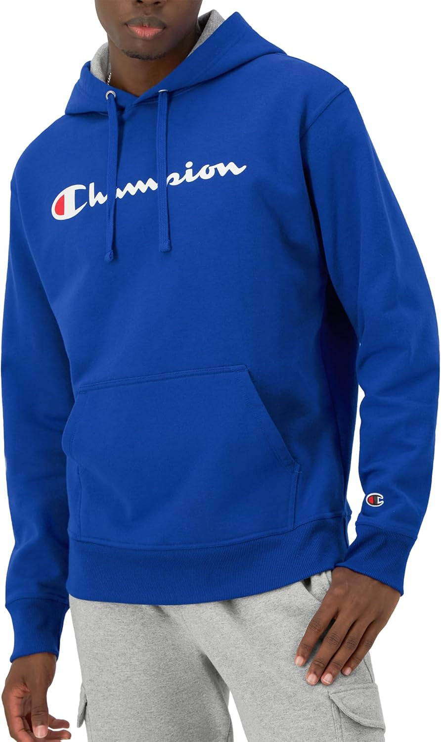 Men'S Fleece Script Logo Hoodie (Reg. or Big & Tall)