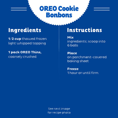 OREO Thins Galletas Sándwich de Crema de Limón Tamaño Familiar