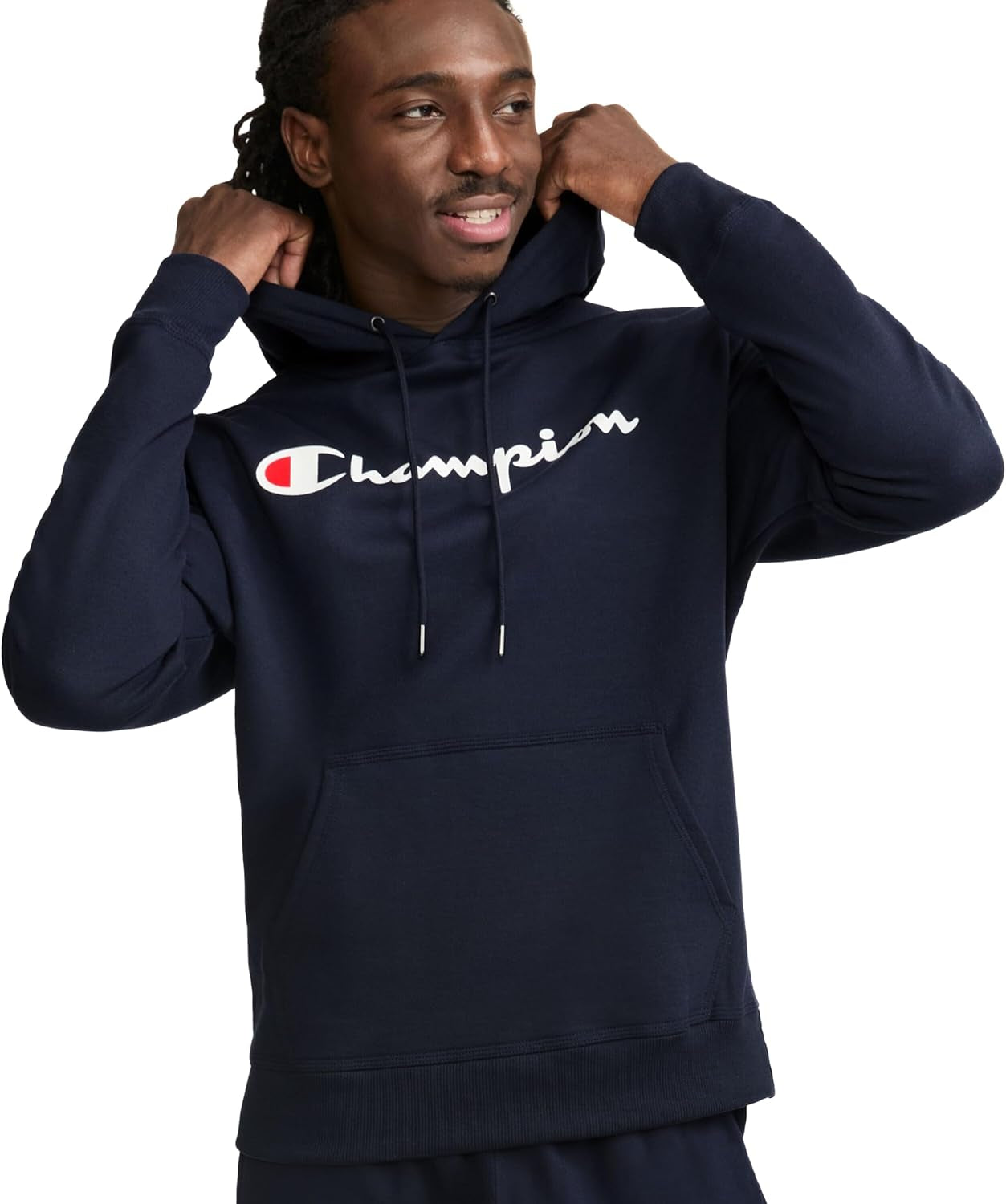 Men'S Fleece Script Logo Hoodie (Reg. or Big & Tall)
