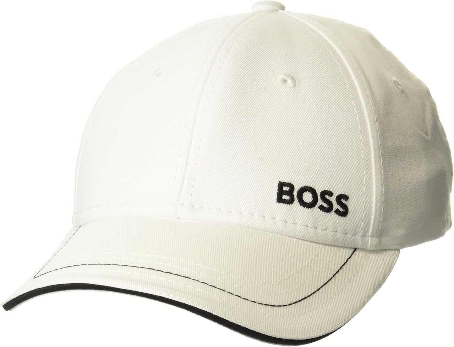 BOSS Gorra de sarga con logotipo atrevido para hombre