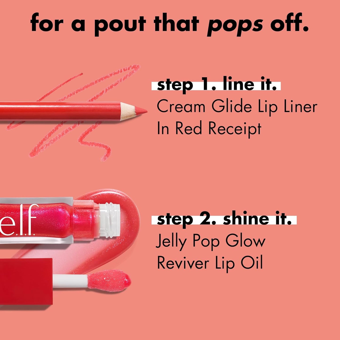 Jelly Pop Glow Reviver Lip Oil, Limited Edition Nourishing Formula Creates a Sheer, Ultra-Glossy Finish, Non-Sticky Feel, Vegan & Cruelty-Free