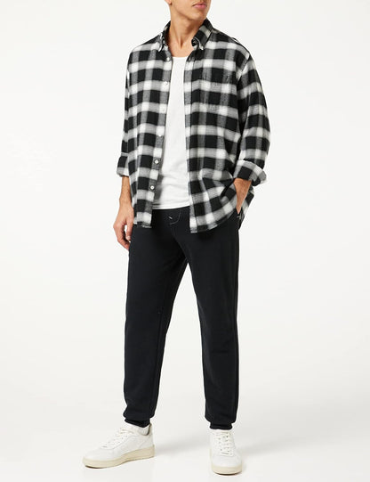 Men’S Classic Logo Jogger Sweatpants – Mens Sweatpants, Joggers for Men with Puff Logo