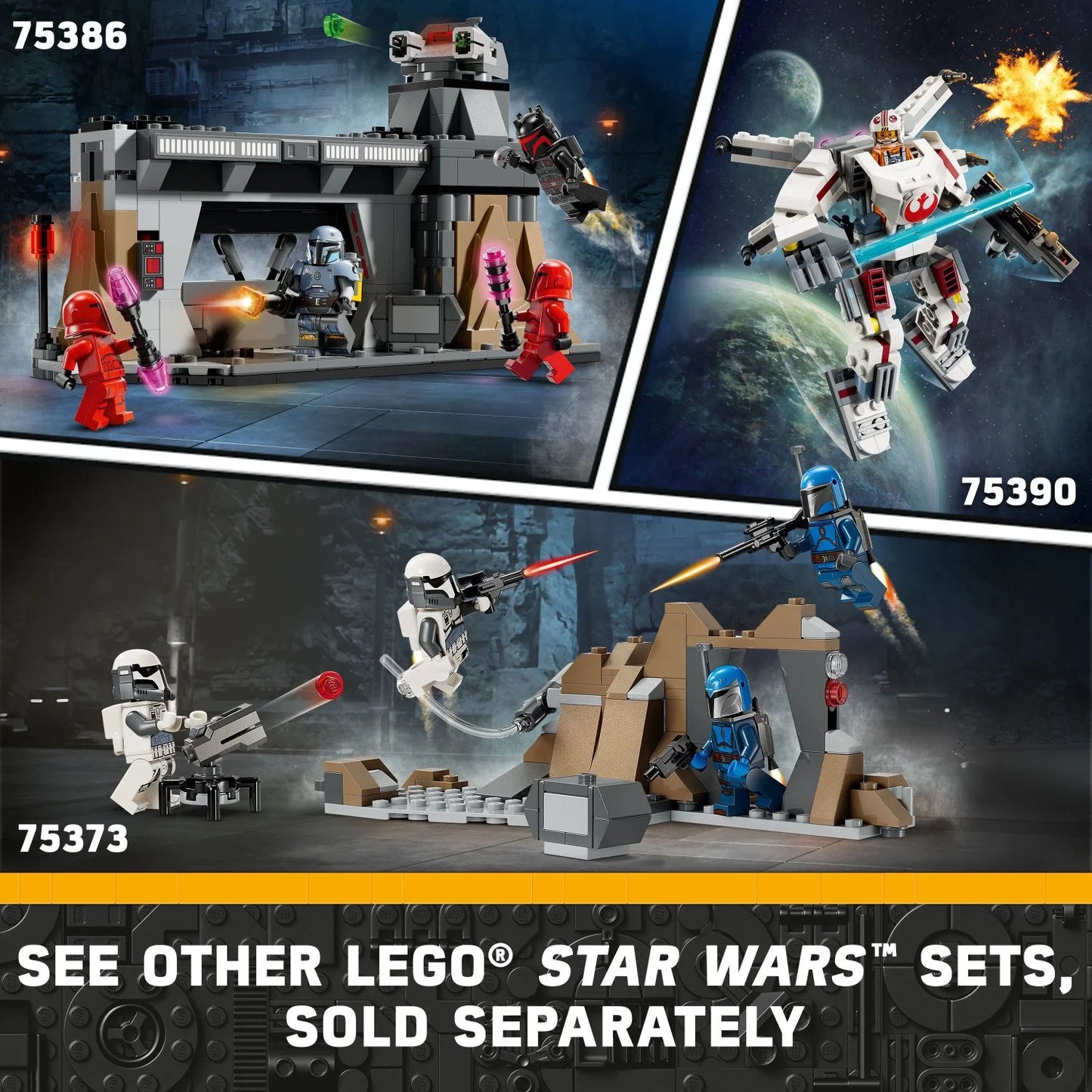 LEGO Star Wars: Juguete Coleccionable de Star Wars Y-Wing para Niños con Minifigura Capitan Rex