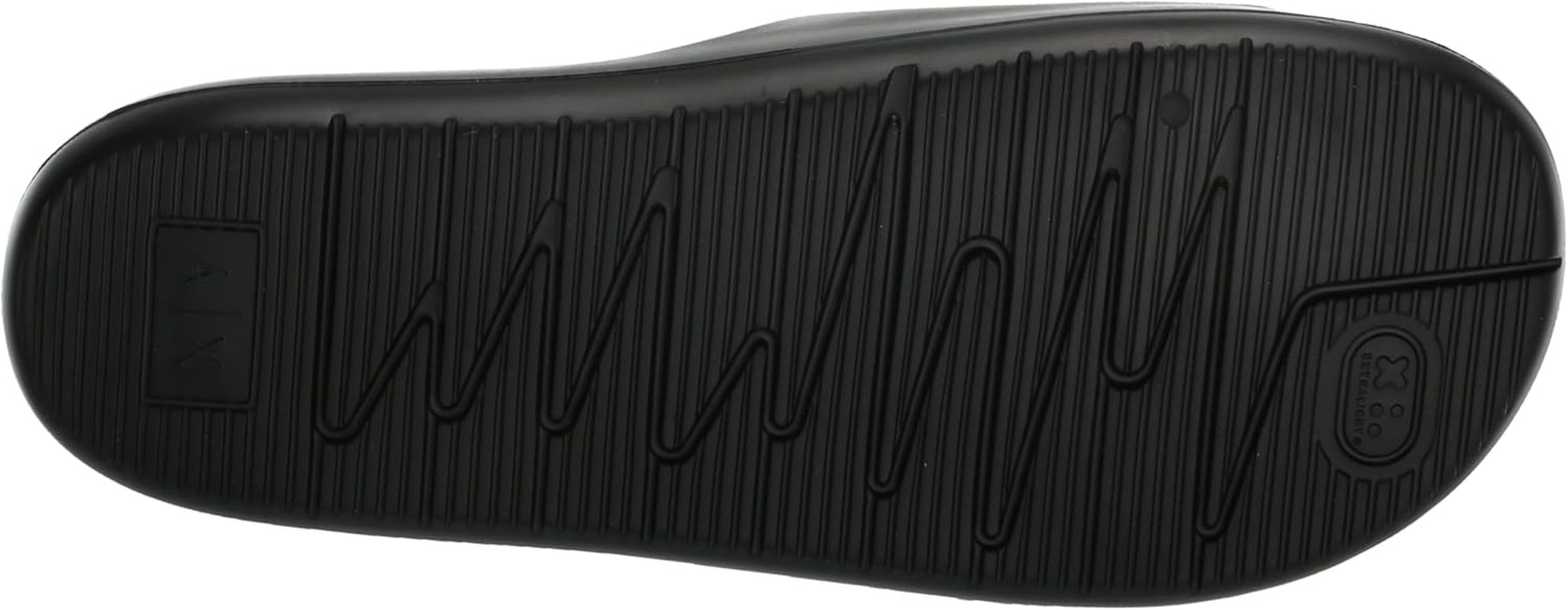 Armani Exchange Sandalias con logo para hombre