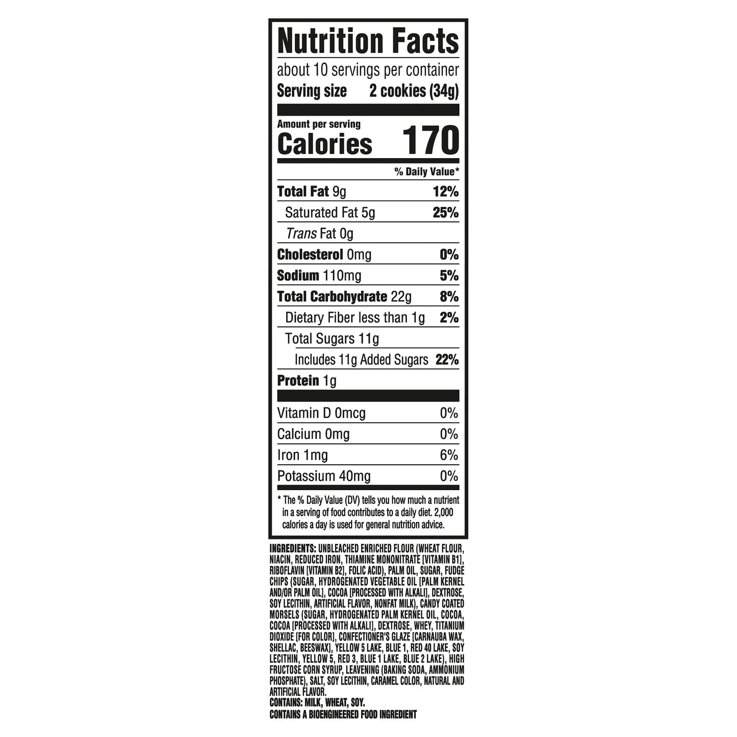 CHIPS AHOY! Galletas Crujientes con Chispas de Chocolate Candy Blasts Fudgy, 12.4 oz