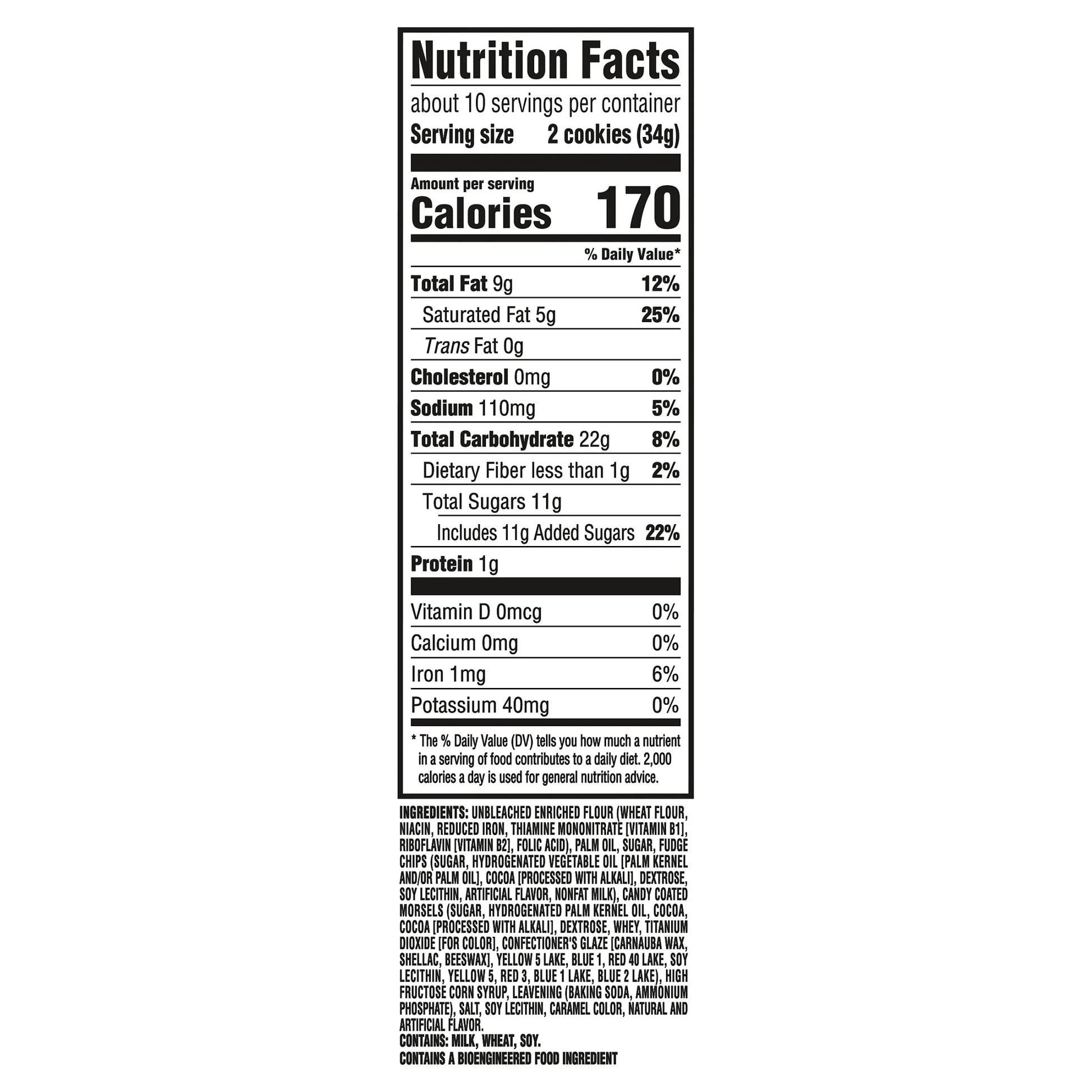 CHIPS AHOY! Galletas Crujientes con Chispas de Chocolate Candy Blasts Fudgy, 12.4 oz