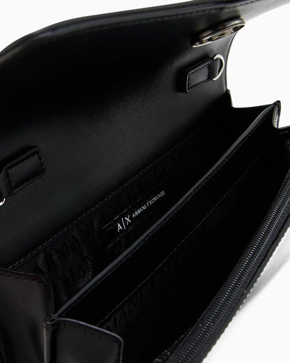 Armani Exchange Cartera Jodie con cadena