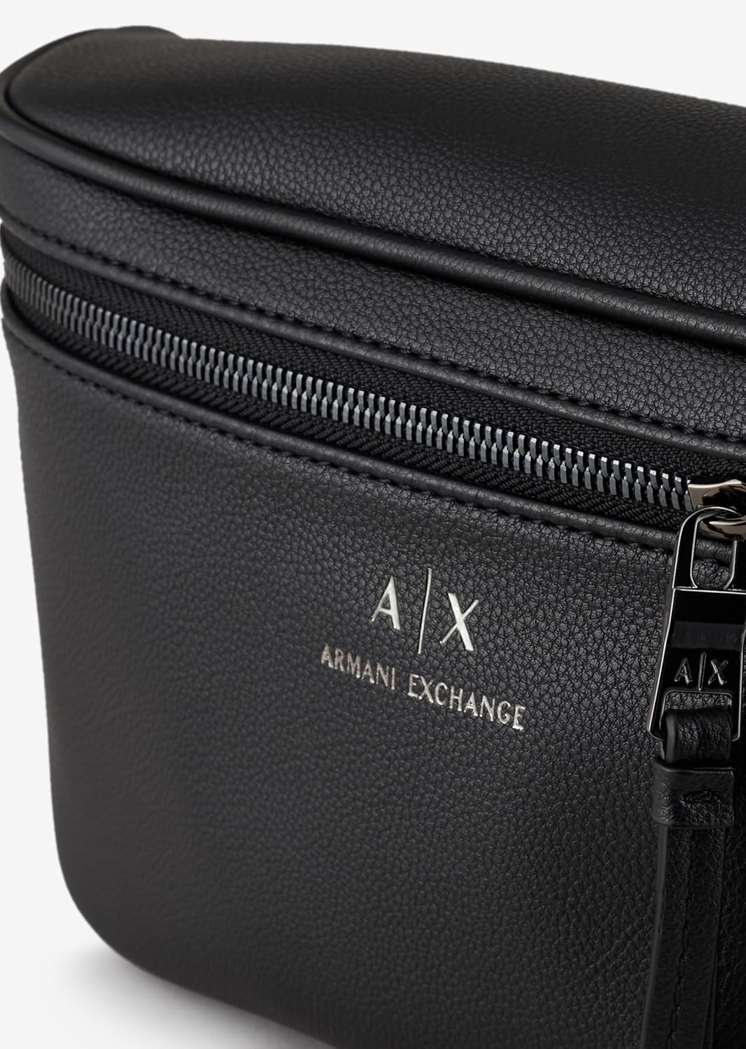 Armani Exchange Riñonera de cuero para hombre